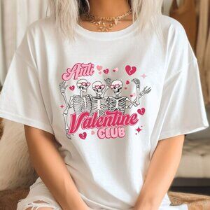 Anti Valentine Club T-Shirt, Valentine Shirt, Valentines Day Shirt